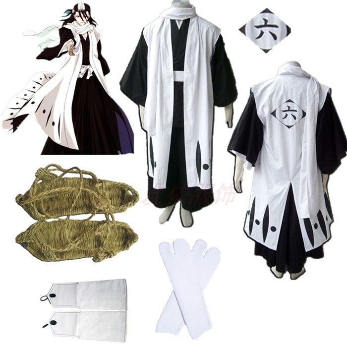 死神cosplay和服朽木白哉六番队