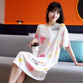 网红爆款 冰丝凉感甜美可爱少女睡衣薄款 家居服 新款 睡裙女2026夏季