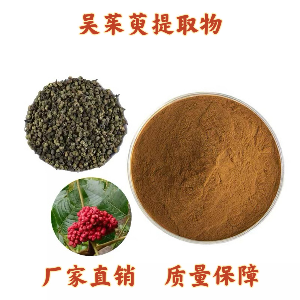 吴茱萸提取物30:1高比例吴茱萸浓缩提取粉末 吴茱萸碱生物碱 包邮