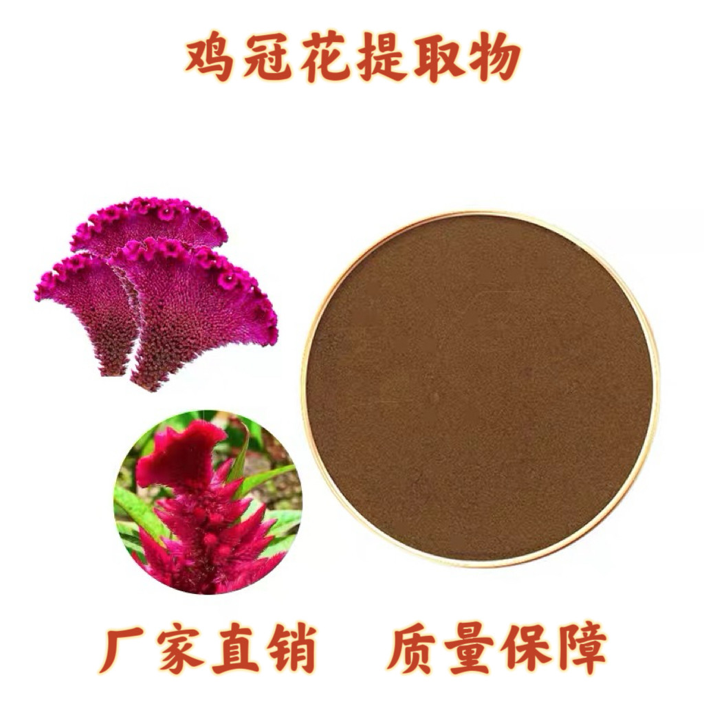 鸡冠花提取物30:1 鸡冠花浓缩粉喷雾干燥工厂直销现货 高品质包邮