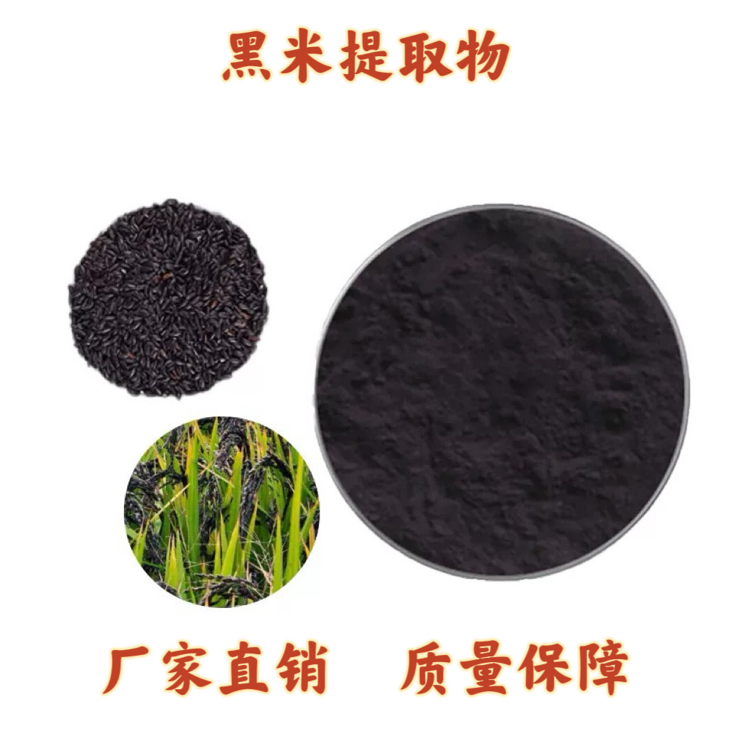 黑米提取物 黑米花青素25% 花色苷提取物粉末精华浓缩粉 送量勺