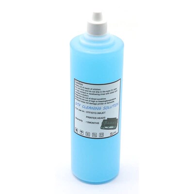DTF清洗液 柯式白墨烫画涂料墨水清洗液 4720 i3200 DTG打印J头清