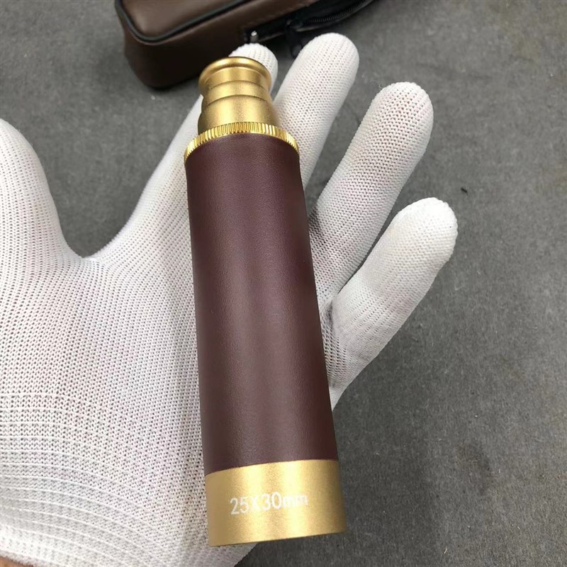 升级款加勒比海盗单筒望远镜复古怀旧伸I缩式便携微光夜视高清高