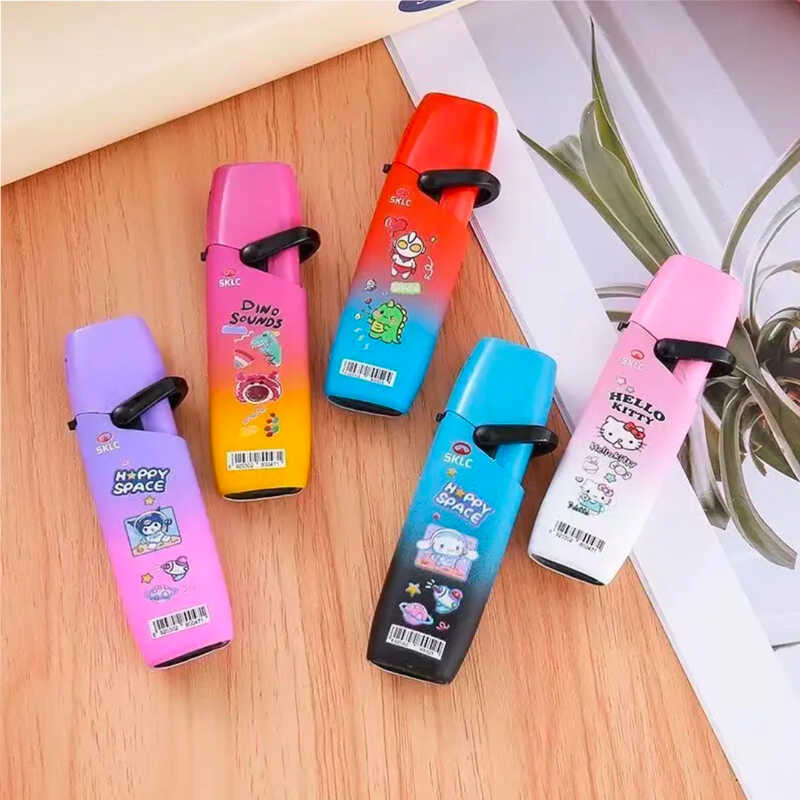 充气打火机KK800防风卡通直冲