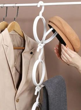 1-5Pcs Hangering Wig Hanger Stand For Multiple Wigs Portable