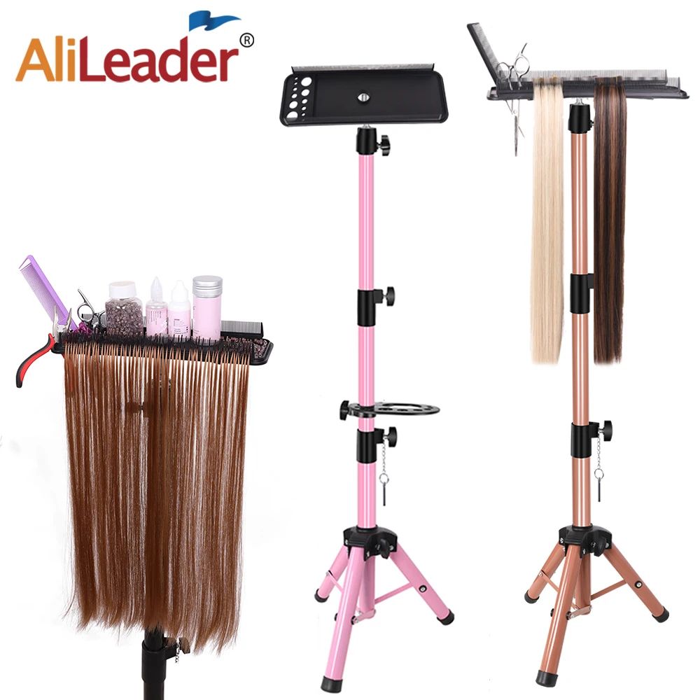 55Inch Wig Stand With Tray Mannequin Head Stand Adjustable T