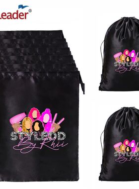 Alileader Silk Wig Bags Wholesale Hair Extensions Packaging/