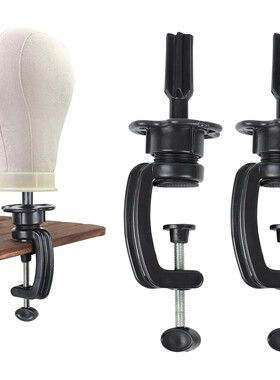 Wig Mannequin Head Stand, 2 Pack Cosmetology Manikin Stand M