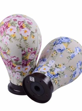 Canvas  Block Manikin Mannequin Head Model For Hair Extensio