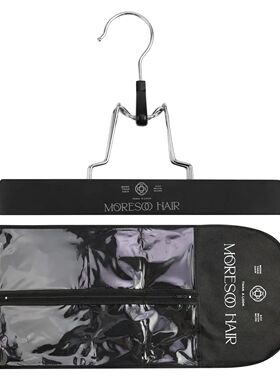 Moresoo Hair Extension Hanger Double Side Anti-slip Hair Ext