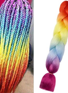 24 Inch Ombre Jumbo Braiding Hair for Crochet Twist Box Brai