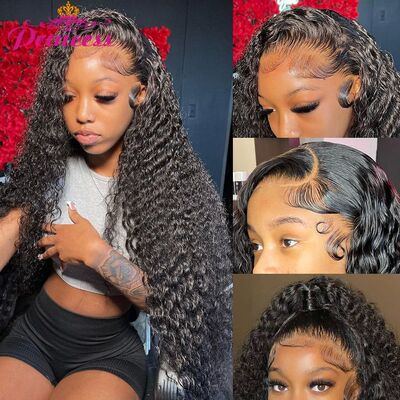 Princess Hair Hd Lace Wig 13x4 Human Hair Brazilian Curly La