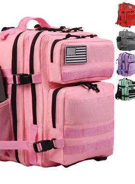 25L 45L Camping Hiking Backpack Tactical Bag Molle Patches T