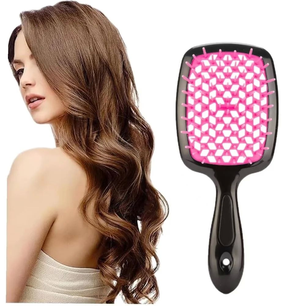 Massage Anti-static Hollow Out Wet Comb Curly Air Cushion Ta