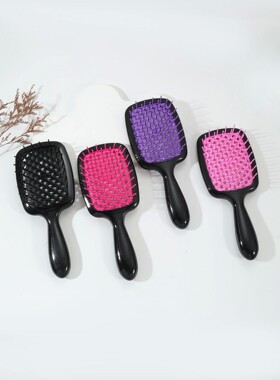 1 piece anti-static tangled hair comb hair massage brush hol