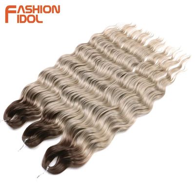 Anna 24 Inch Synthetic Hair Water Wave Braiding Hair Extensi