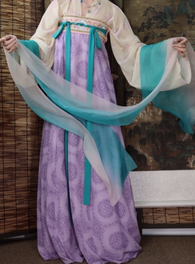 织春集【盛唐】原创汉改良汉服唐制齐胸破裙仙气复原国风日常春夏