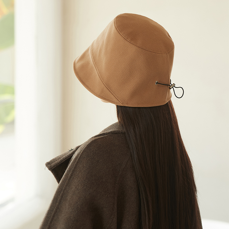 渔夫帽水桶帽大头围女秋冬显脸小