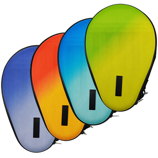 骄阳乒乓蝴蝶压模绒布面葫芦形乒乓球包1023/1022硬质拍套1029