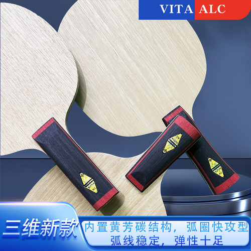 三维乒乓球拍内置黄芳碳龙5结构