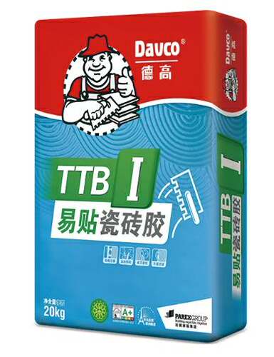 正宗德高瓷砖粘合剂ttb1型易贴瓷砖胶上海螺水泥黄沙红砖免费送货