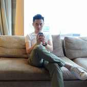 休闲打底大码 纯色基础款 圆领短袖 男士 黑白简约网红T恤INS超火 修身