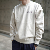 加绒加厚卫衣男士 春秋季 圆领宽松百搭时尚 2025新款 休闲上衣潮男款