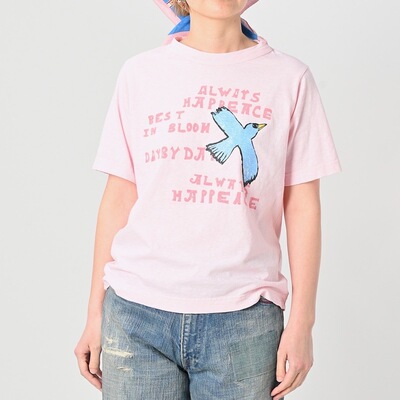 日系小众薄款透气竹节棉短袖男女