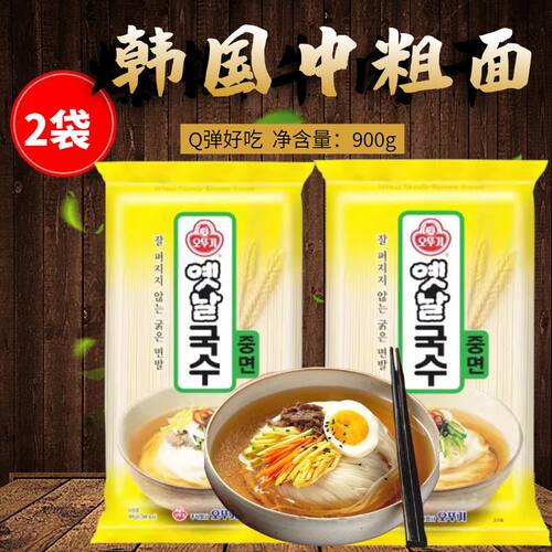 原装进口韩国挂面不倒翁面条