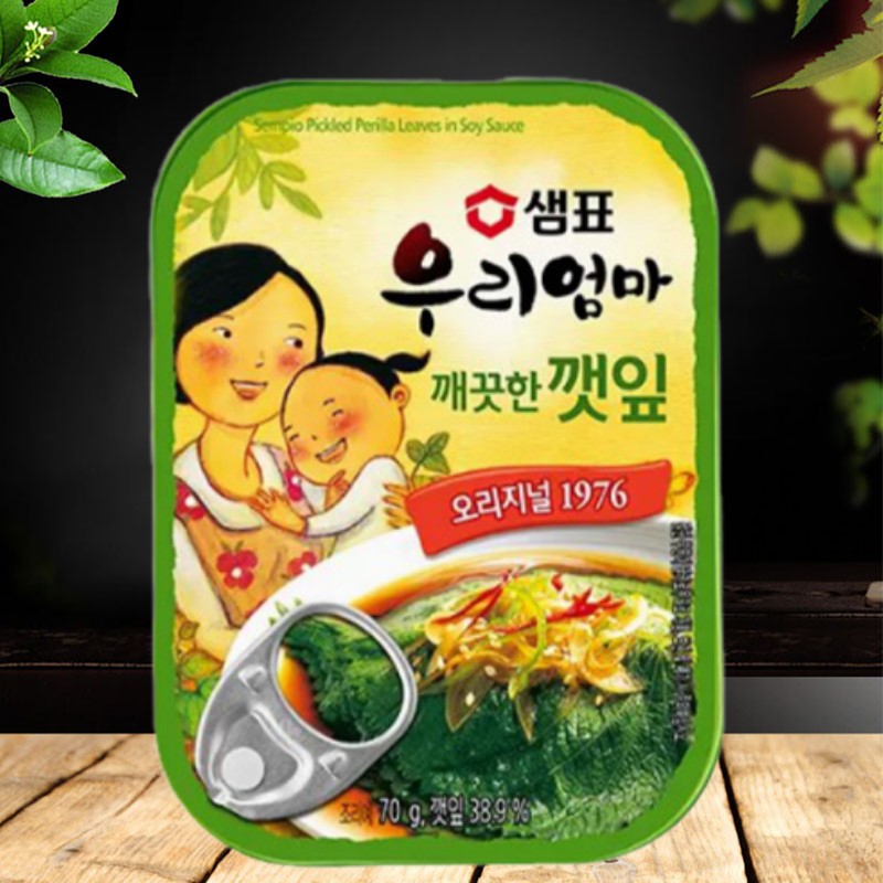 膳府进口韩国苏子叶下饭酱菜