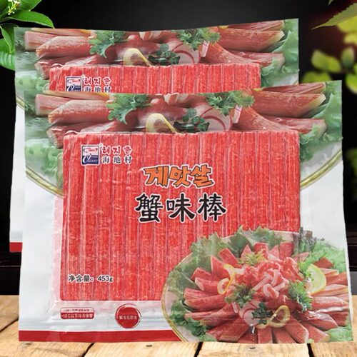 蟹肉蟹棒寿司专用海地村蟹味棒