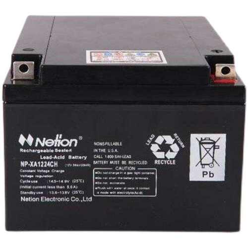 netion力迅NP-XA1224CH蓄电池12V24AH直流屏UPS电源EPS备用蓄电池