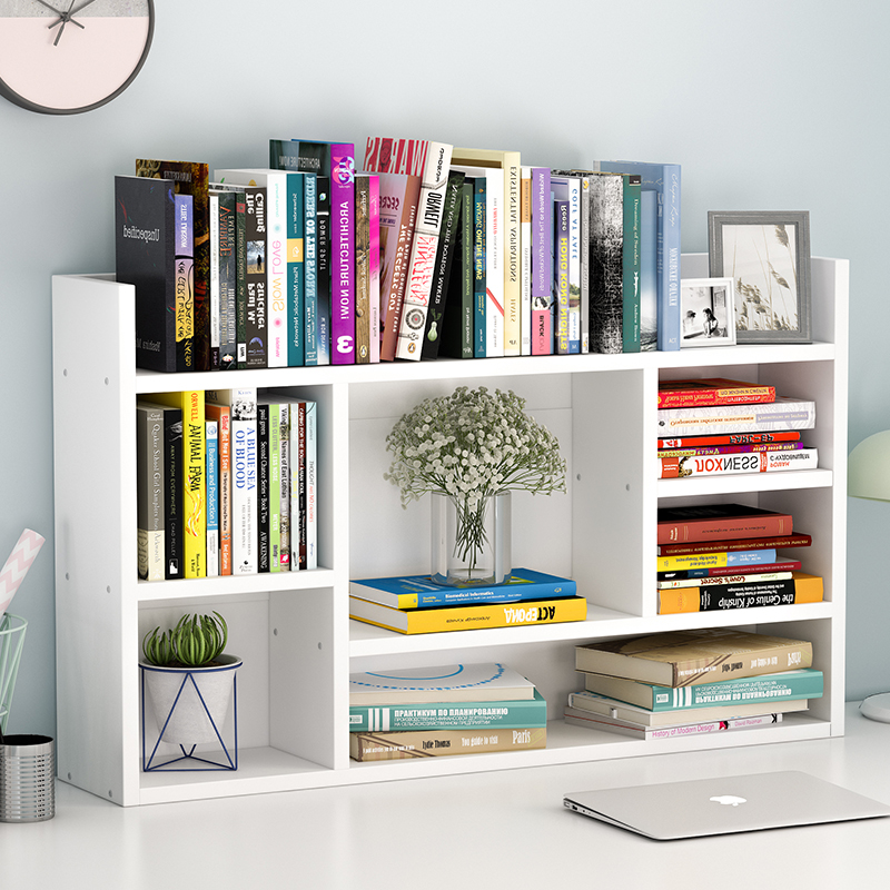 书架简易桌上收纳多层学生办公