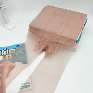 2双耐尔包芯丝6D/8D超薄隐形性感美腿连裤袜夏季打底薄加裆丝袜子