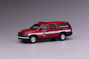 596 model 萨博班消防车 suv 福特cv 纽约洛杉矶合金汽车模型