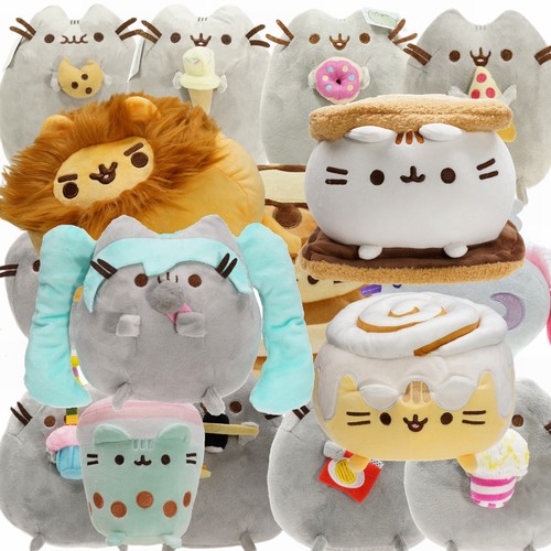 独角兽胖吉猫雪糕饼干毛绒玩具