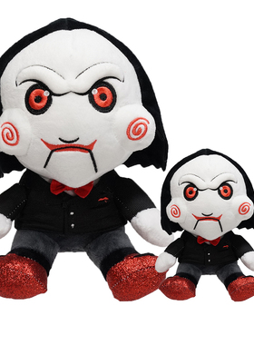 电锯惊魂 SAW 比利 毛绒玩具 公仔娃娃 夹机电影周边玩偶礼物礼品