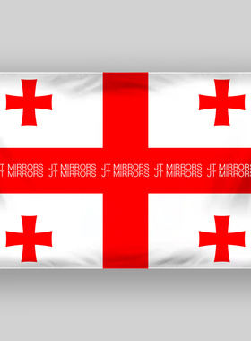 欧洲杯2024世界杯足球格鲁吉亚国旗旗帜定做Flag of Georgia