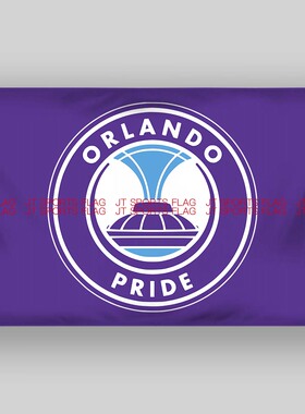 NWSL国家女子足球联赛奥兰多骄傲足球俱乐部Orlando Pride队旗