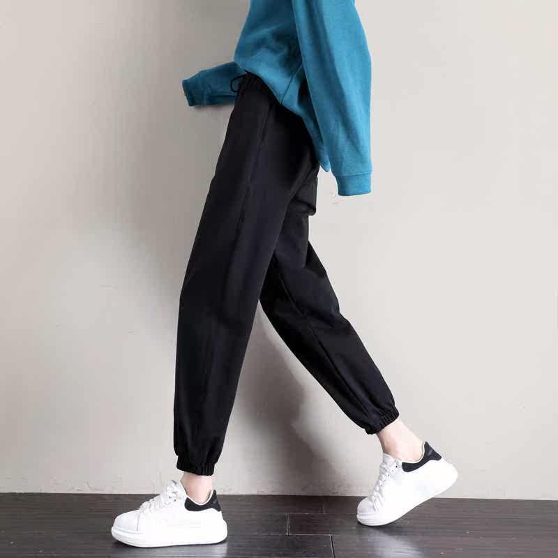 运动裤女宽松束脚 2020秋款韩版收口修身跑步裤百搭休闲灯笼裤棉|msdalam kategori mod main/animasi/Zhou Bian/cos/permainan papan, kostum cosplay/props/perkhidmatan, Wanita Cosplay - dari Buy2taobao.com untuk memberikan perkhidmatan ejen Taobao profesional membeli