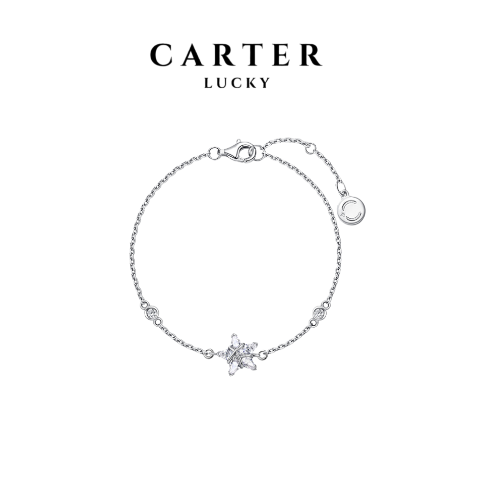 【张杰同款】幸运星S925纯银手链