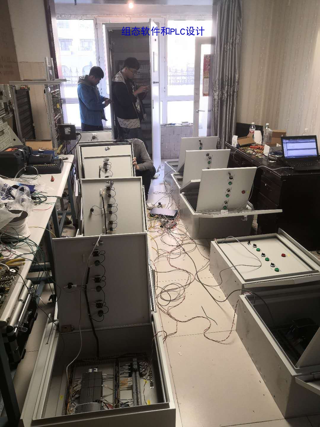 西门子S7-1200PLC控制10台S7-200SMART型PLC的以太网S7通讯程序