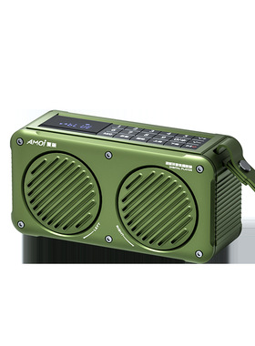 夏新蓝牙音箱响收音机typec无损音乐插卡U盘手提晨练录音便携户外