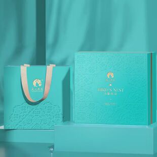 夫人燕窝浓鲜燕窝礼盒冰糖即食40g*8瓶补品进口燕盏原材料