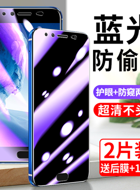 vivox9钢化膜防窥膜vivox9plus防偷窥x9splus全屏覆盖抗蓝光vivox9sx9ix9l手机保护贴膜全包边vovi防偷窃窥屏