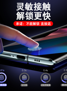 oppofindx3pro钢化膜findx3手机oppo水凝x3曲面屏find全屏覆盖fx3uv全胶por原装官方贴膜pr0全身0pp0fdx3保护