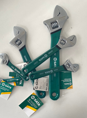 世达工具包胶活动扳手迷你活扳手开口板子活口活络47248-47255