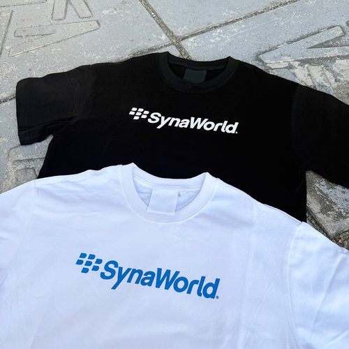 高质量Synaworld街头嘻哈字母印