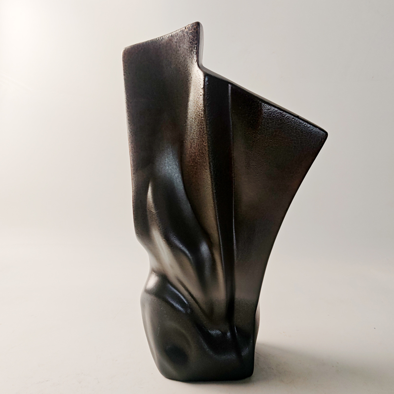 景德镇陶瓷摆件陶瓷假山柜子桌面摆设客厅电视柜摆件软装饰品