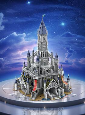 A1214塞尔达传说王国之泪海拉鲁城堡积木MOC-161243游戏建筑积木